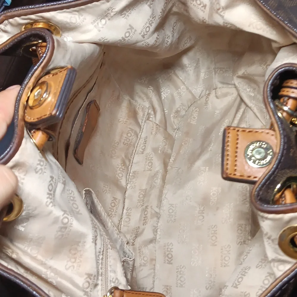 Michael Kors Brown Tote Bag